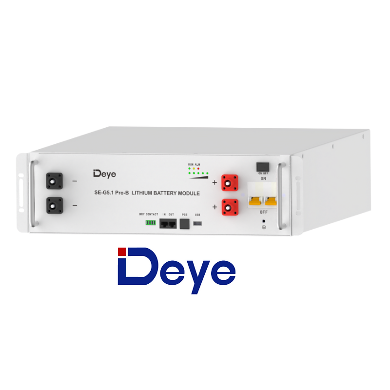 Magazyn energii DEYE Bateria SE-G5.1-Pro-B 51.2V 100Ah 5.12k