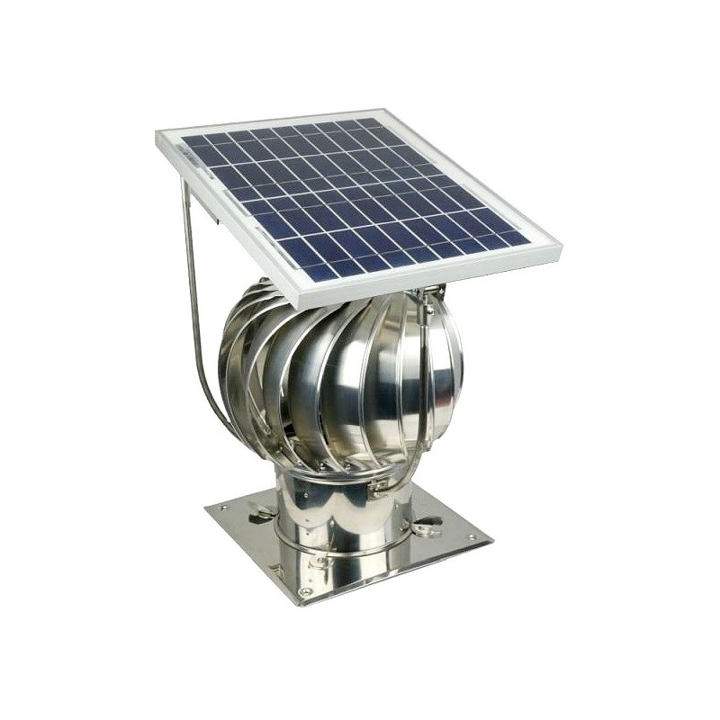 TURBOWENT Hybrydowy Solarny Nasada kominowa 35