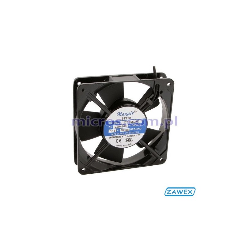 Wentylator do szafy sterowniczej - MAXAIR 12025S2HL