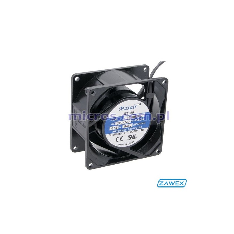 Wentylator do szafy sterowniczej - MAXAIR 8038B2HL