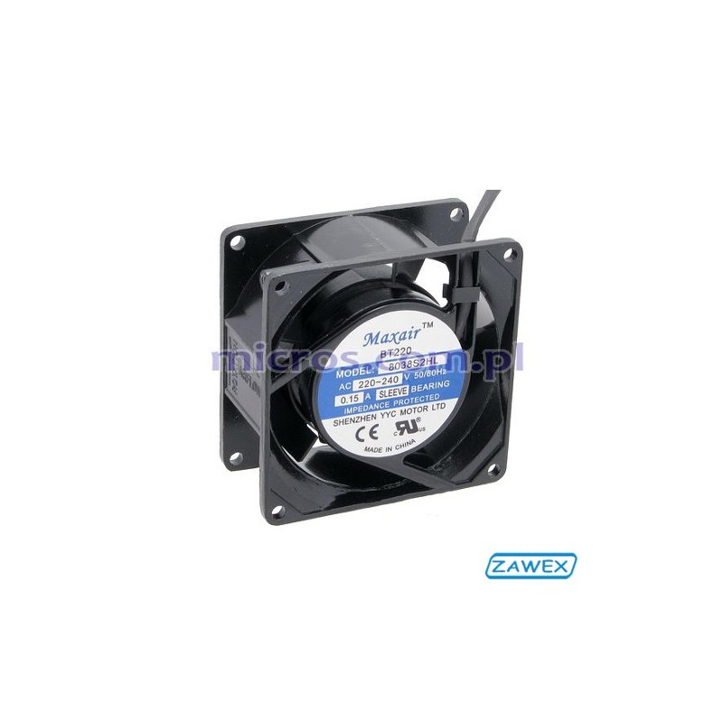 Wentylator do szafy sterowniczej - MAXAIR 8038S2HL
