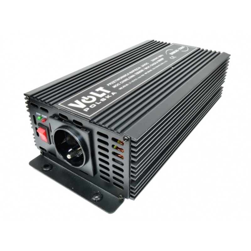 Przetwornica napięcia VOLT  24V / 230V - SINUS 1000