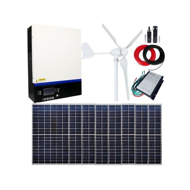 Elektrownia wiatrowo-fotowoltaiczna 3,6kW