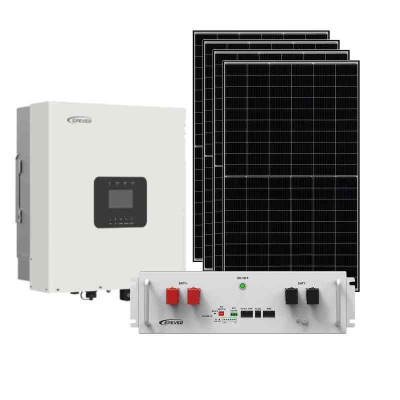 Zestaw off-grid na działkę 1,54 kWp 4× PANEL JA Solar 385W + Magazyn LFP 5.12 kWh + inwerter Epever 3500W