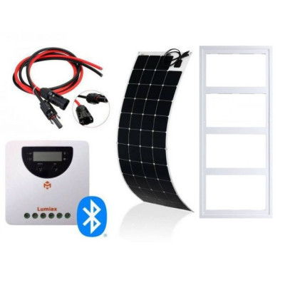 Zestaw na Łódź: Panel FLEX 160W + regulator  LS1024EU USB