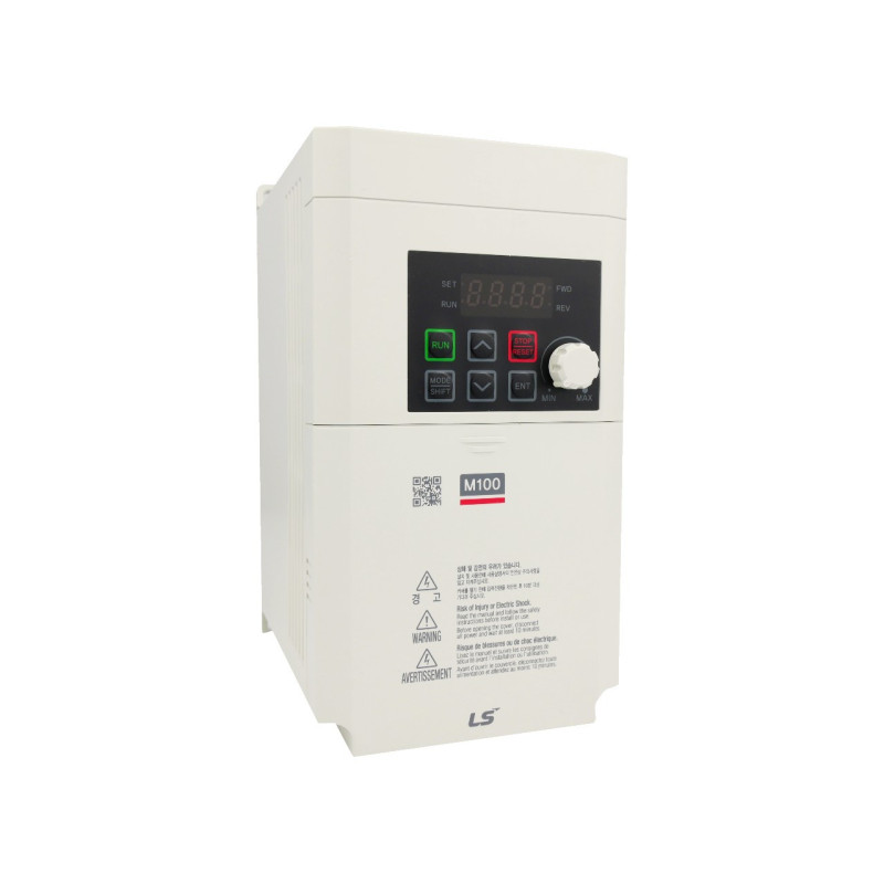 Falownik LS M100 2,2 kW LSLV0022M100-1EOFNA | Przemiennik 1×230V z filtrem EMC