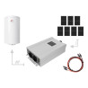 Zestaw Solarny do Podgrzewania Wody 3150W – 7x Panel 450W + Przetwornica ECO Solar Boost EVO MPPT-4000 4kW