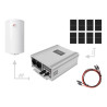 Zestaw Solarny do Podgrzewania Wody 4kW – 8x Panel 450W + Przetwornica ECO Solar Boost EVO MPPT-4000 PRO