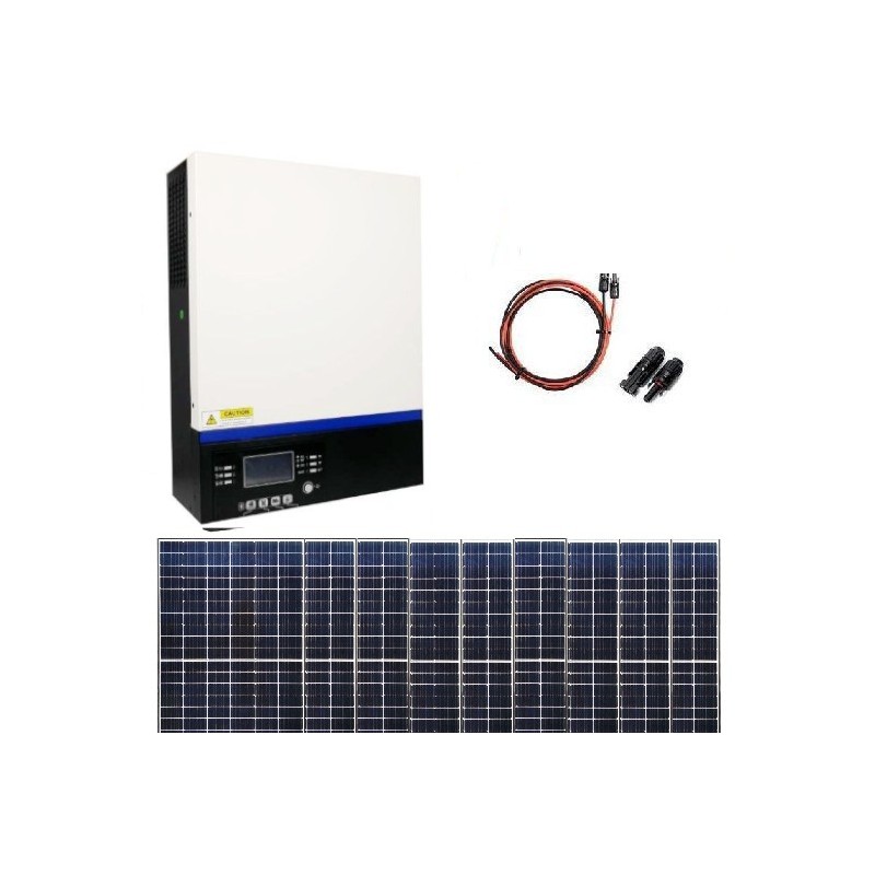 Zestaw Off-Grid 3,4kW - 9x Panel 315W+ falownik EPEVER