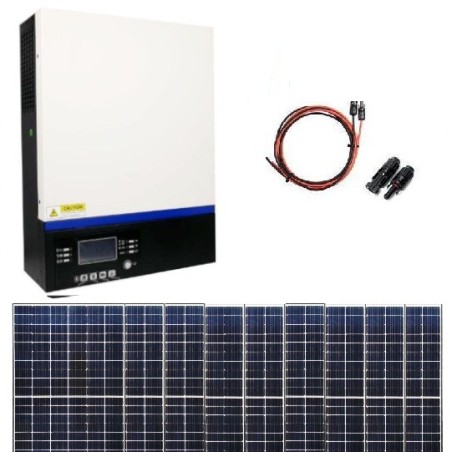 Zestaw Off-Grid 3,4kW - 9x Panel 315W+ falownik EPEVER