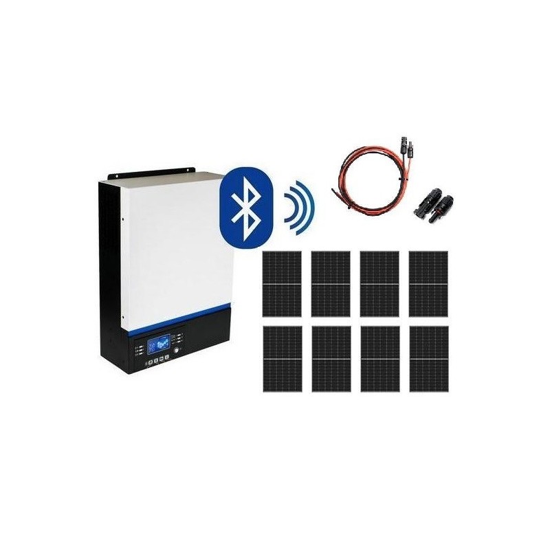 Zestaw Off-Grid - 8x Panel PV 410W + Inwerter ESB-6kW-24