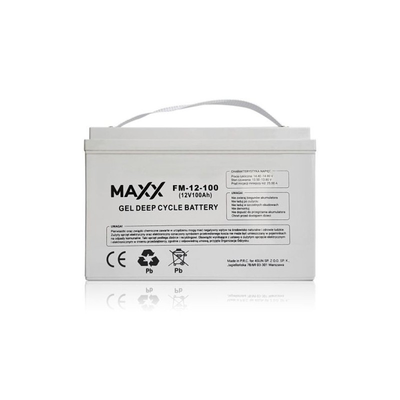 Akumulator żelowy 12-FM-100 100Ah 12V