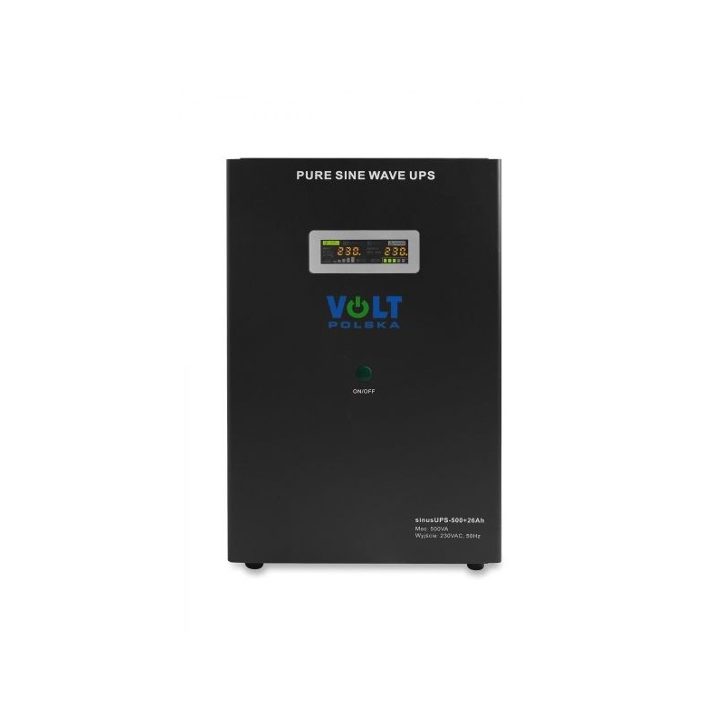 Zasilacz awaryjny VOLT SINUS PRO 500 W + AKU 26AH