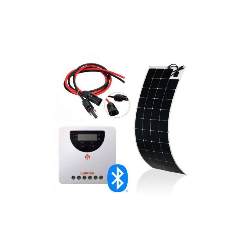 Zestaw na Łódź: Panel FLEX 160W + regulator  LS1024EU USB