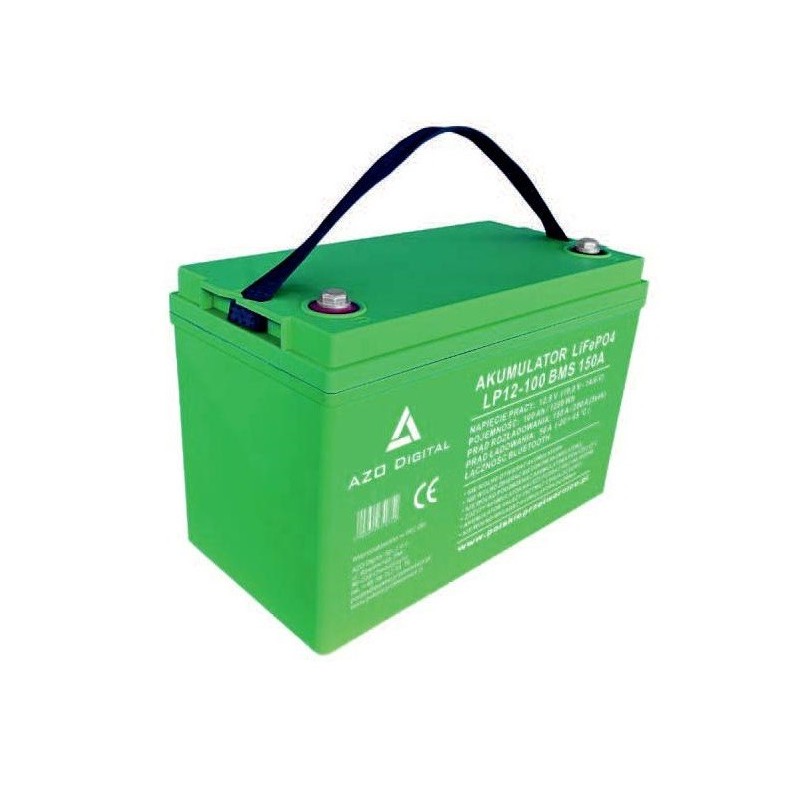 Akumulator LiFePO4 LP12-100 100Ah 12V 150A Bluetooth BMS