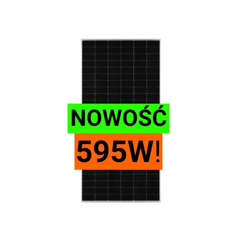 PANEL/MODUŁ FOTOWOLTAICZNY JA SOLAR 595W JAM72D40 595 LB SF