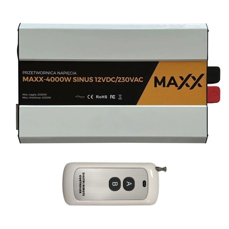 Przetwornica Napięcia SINUS MAXX 4000W 12VDC/230VAC