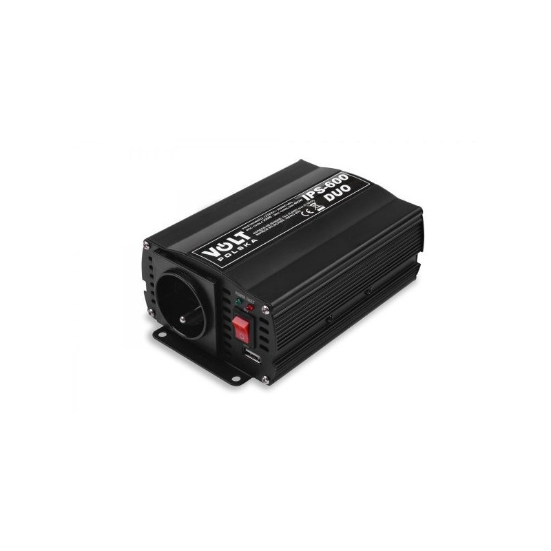 Przetwornica napięcia VOLT  12/24V / 230V - IPS 600 DUO