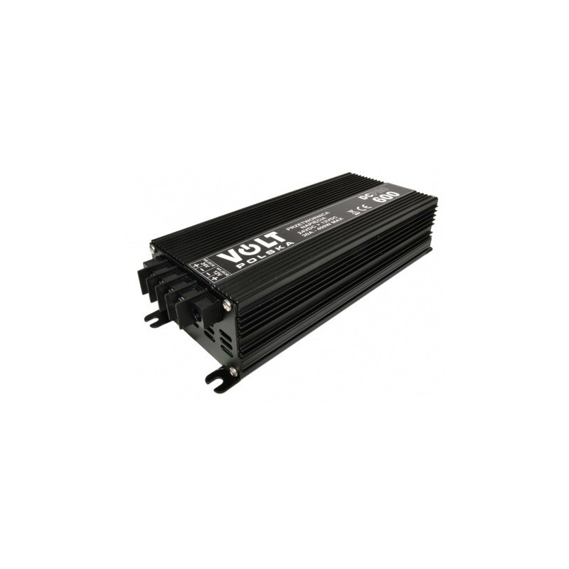Przetwornica napięcia VOLT  24V / 12V - DC 600 PRO