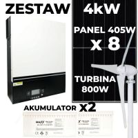 Elektrownia WIATROWO-FOTOWOLTAICZNA 4kW