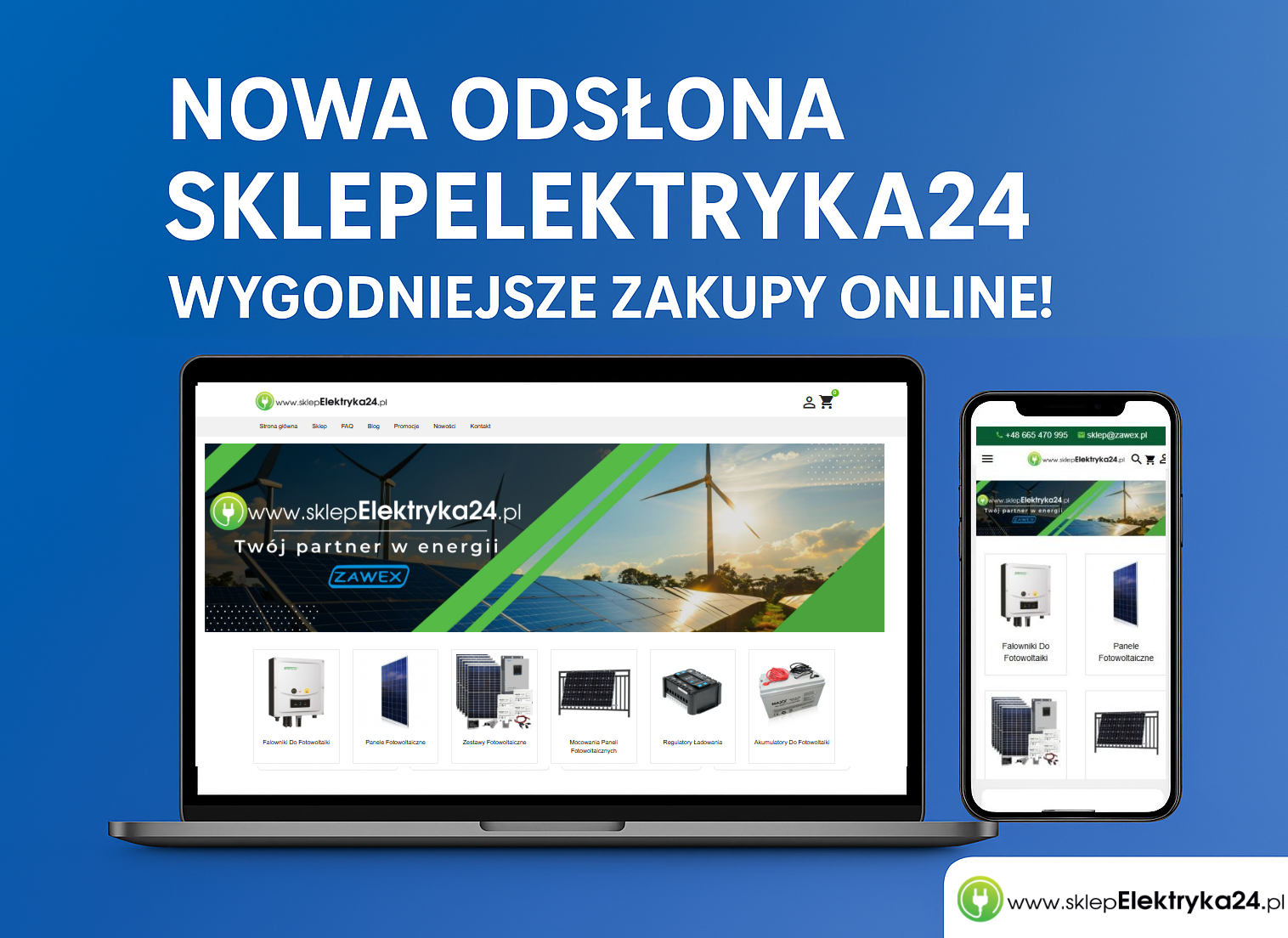 Nowa wersja sklepu Elektryka24 – jeszcze większy komfort zakupów online!