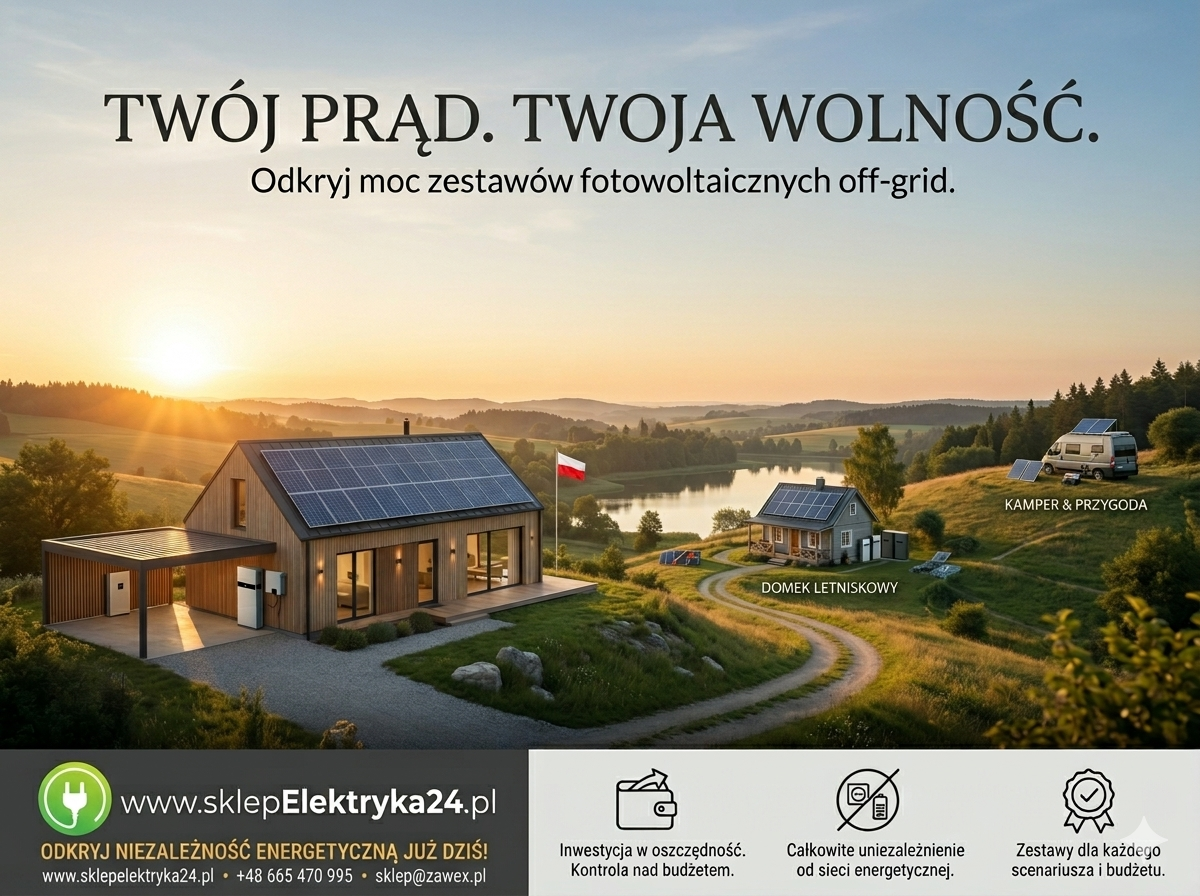 Niezależność energetyczna na wyciągnięcie ręki: Przewodnik po fotowoltaice off-grid